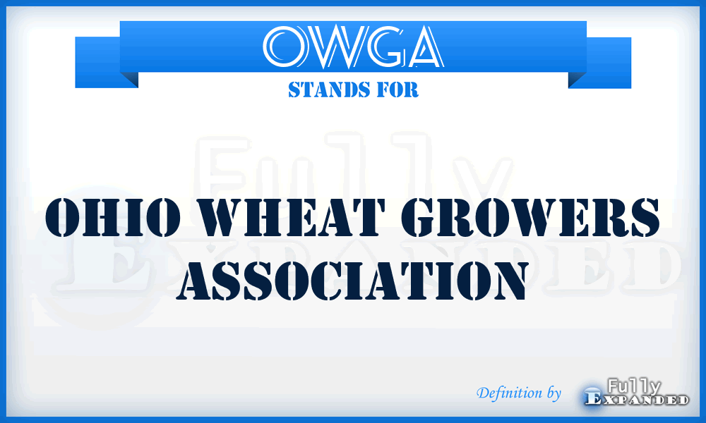 OWGA - Ohio Wheat Growers Association