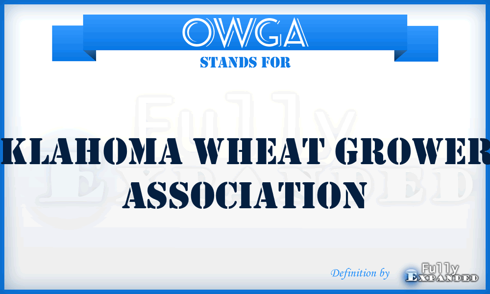 OWGA - Oklahoma Wheat Growers Association