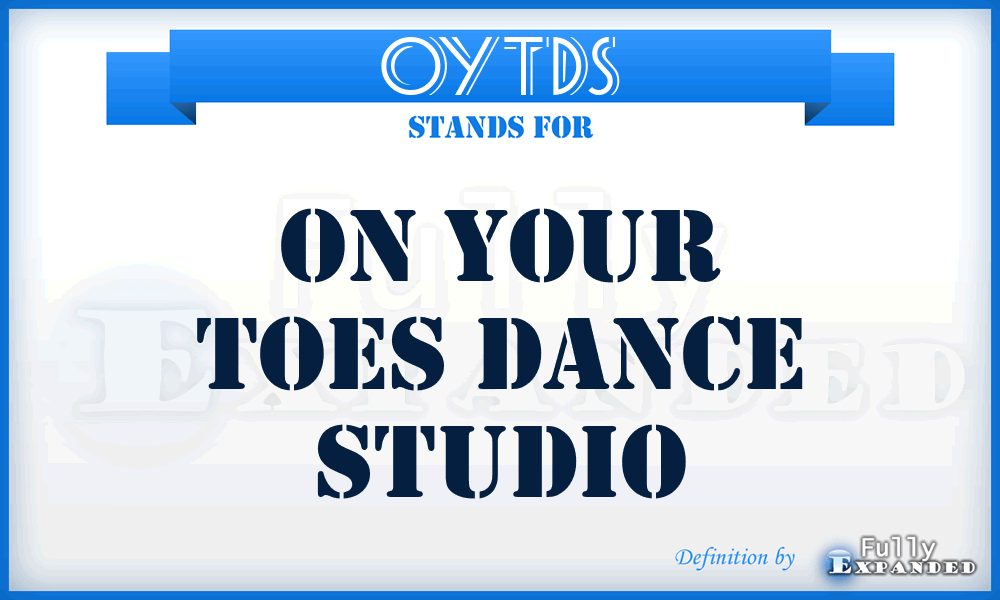 OYTDS - On Your Toes Dance Studio