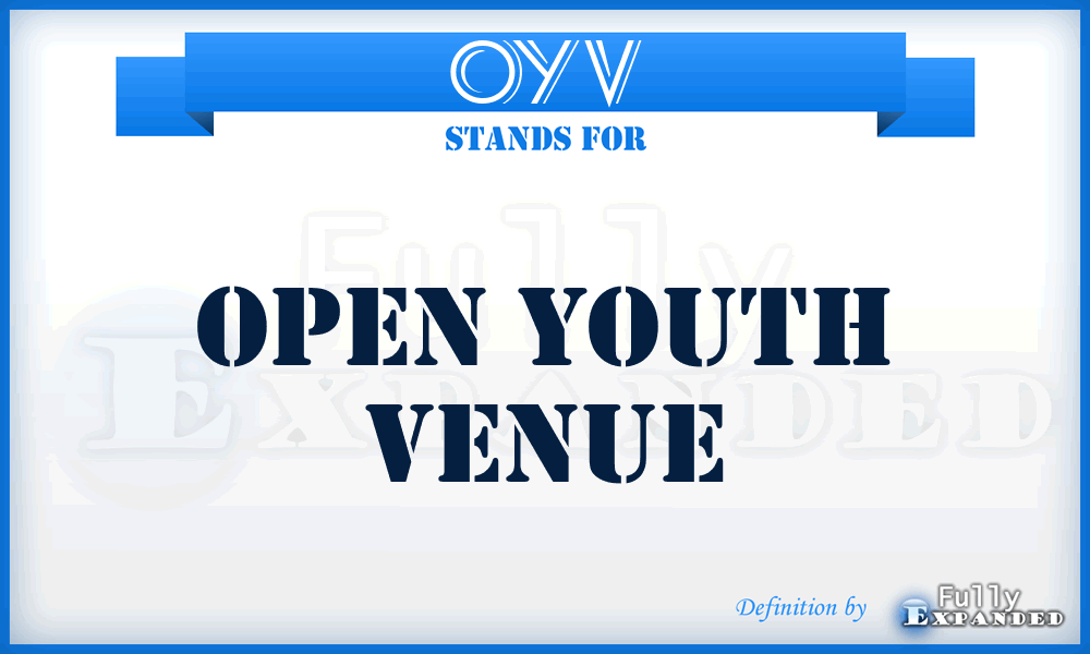 OYV - Open Youth Venue