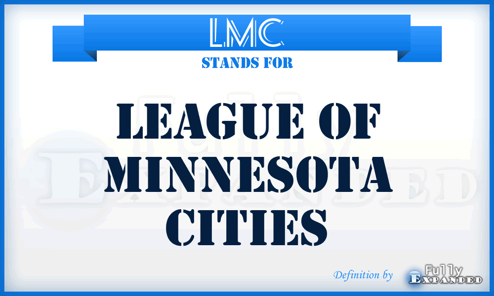 LMC - League of Minnesota Cities