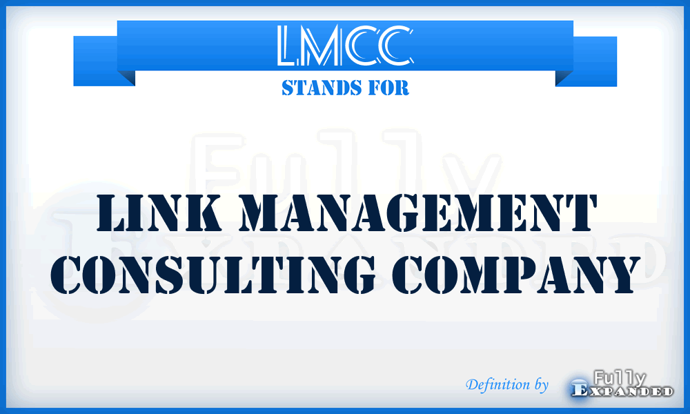 LMCC - Link Management Consulting Company