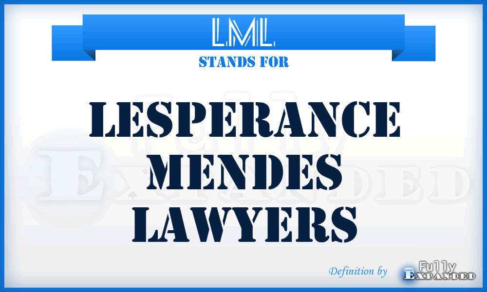 LML - Lesperance Mendes Lawyers