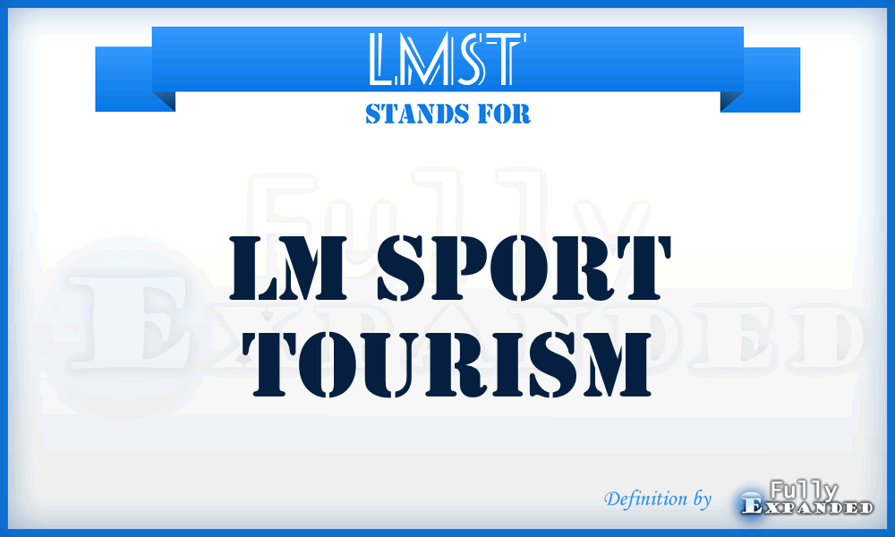 LMST - LM Sport Tourism