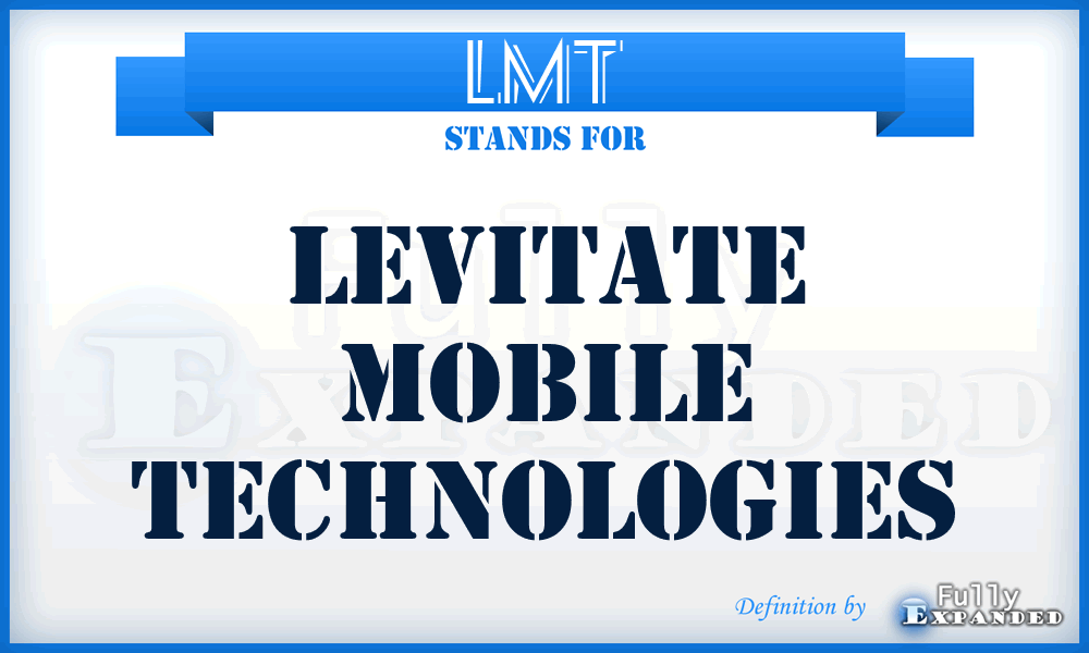 LMT - Levitate Mobile Technologies