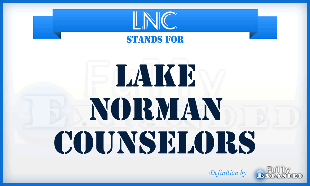 LNC - Lake Norman Counselors