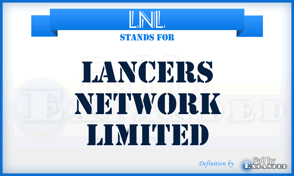 LNL - Lancers Network Limited