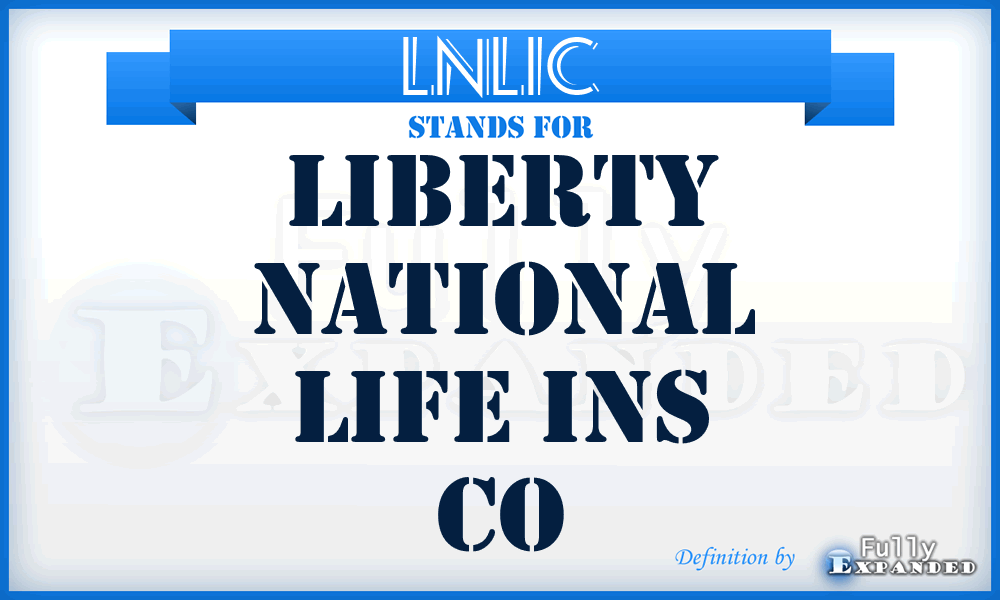 LNLIC - Liberty National Life Ins Co