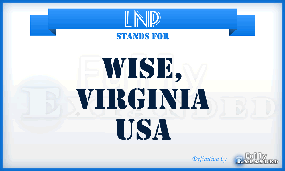 LNP - Wise, Virginia USA