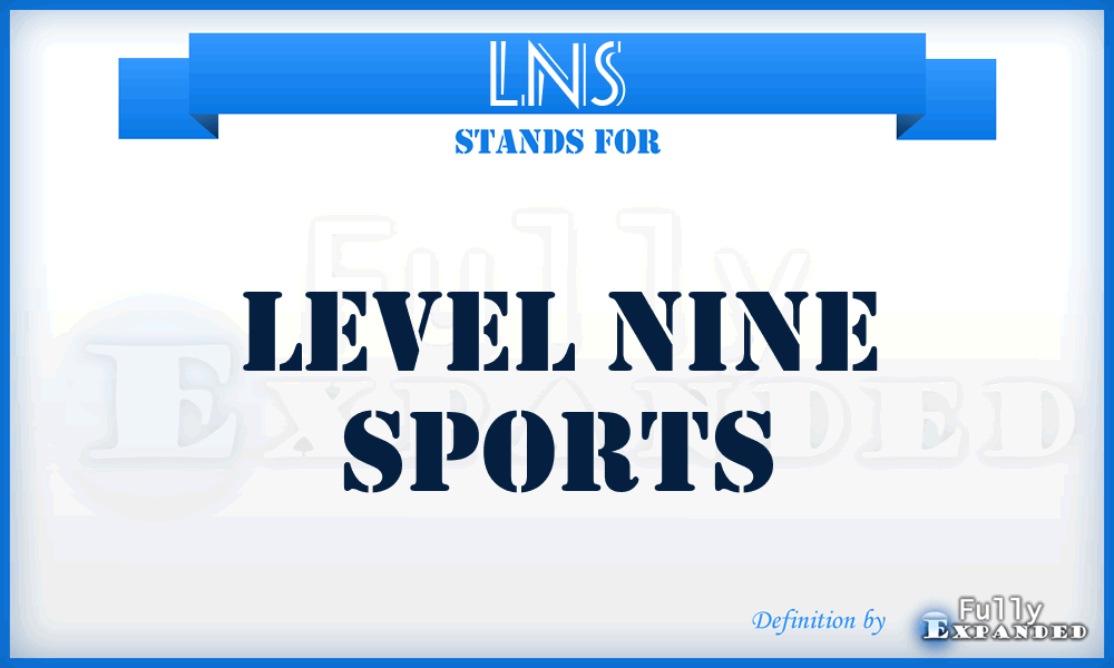 LNS - Level Nine Sports