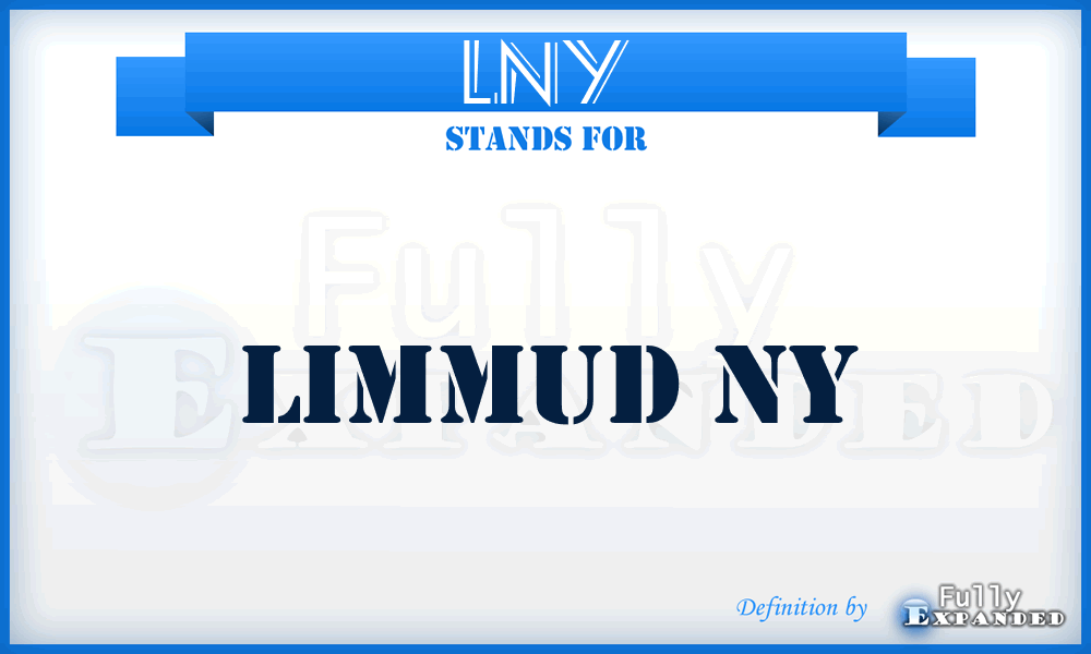 LNY - Limmud NY