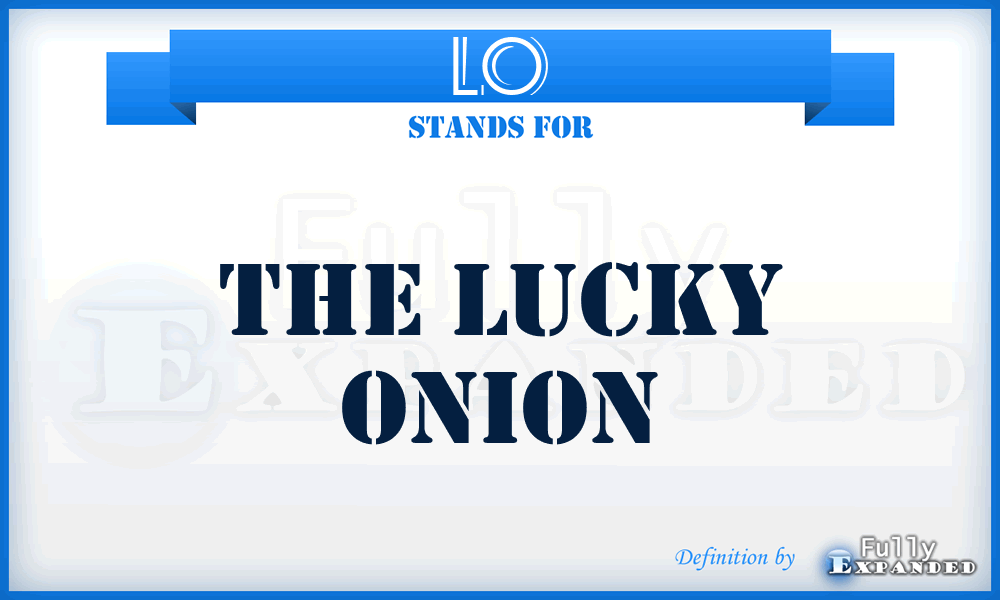 LO - The Lucky Onion