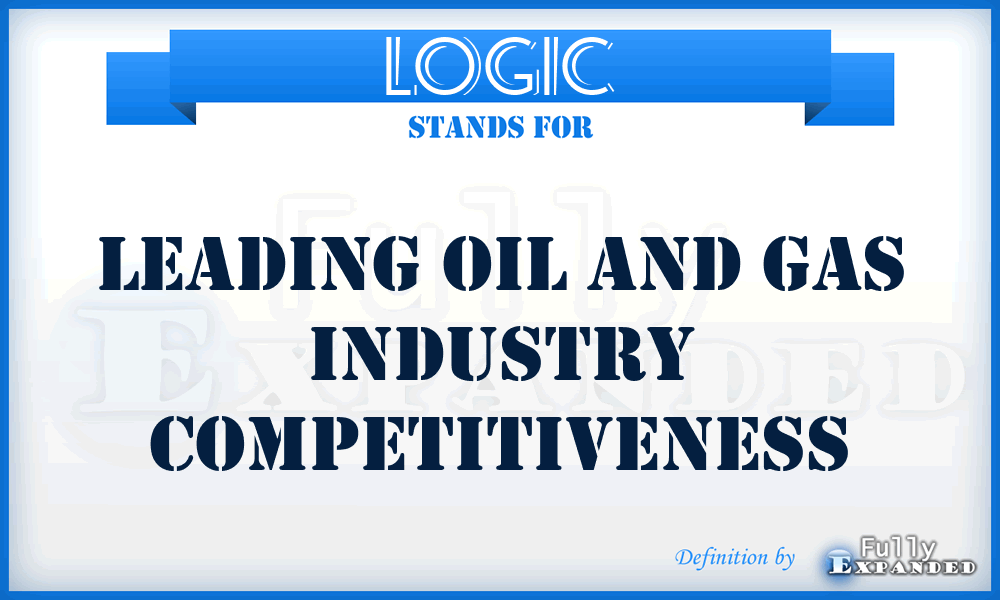 LOGIC - Leading Oil and Gas Industry Competitiveness