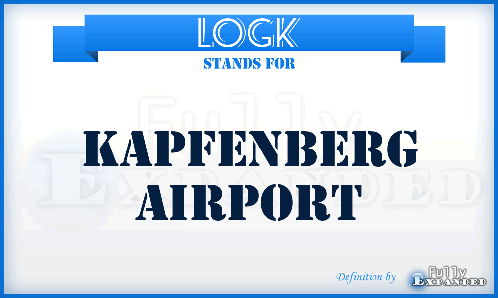 LOGK - Kapfenberg airport