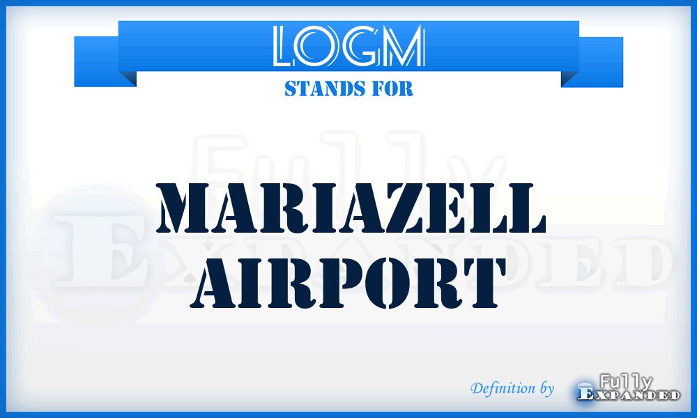 LOGM - Mariazell airport