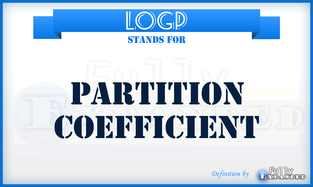 LOGP - Partition Coefficient