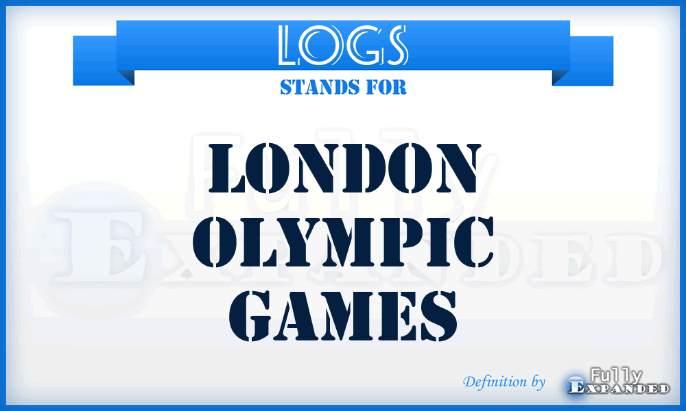 LOGS - London Olympic Games