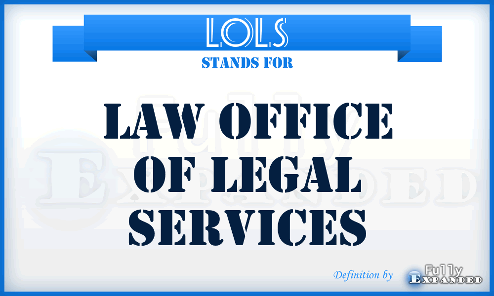 LOLS - Law Office of Legal Services
