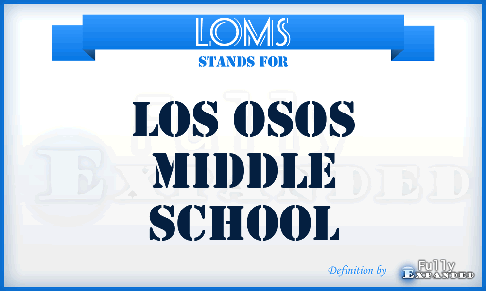 LOMS - Los Osos Middle School