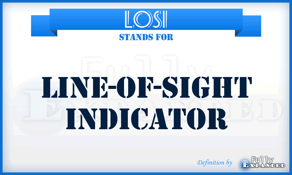 LOSI - Line-Of-Sight Indicator