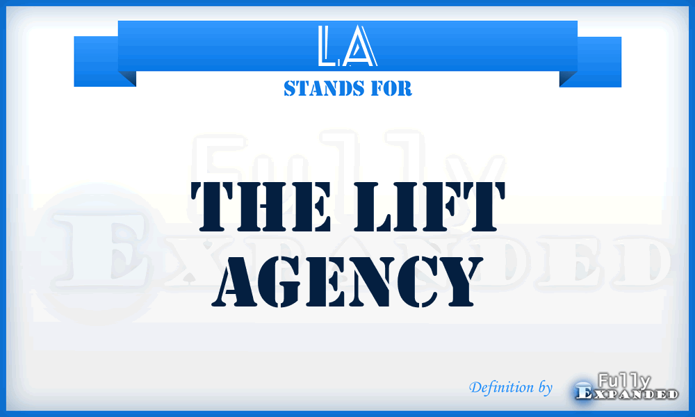 LA - The Lift Agency