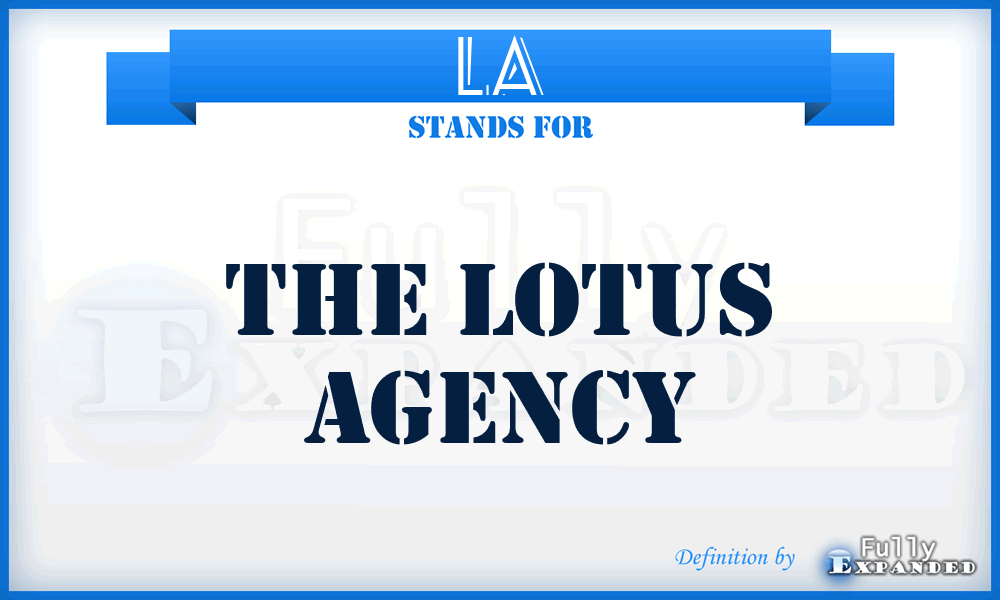 LA - The Lotus Agency