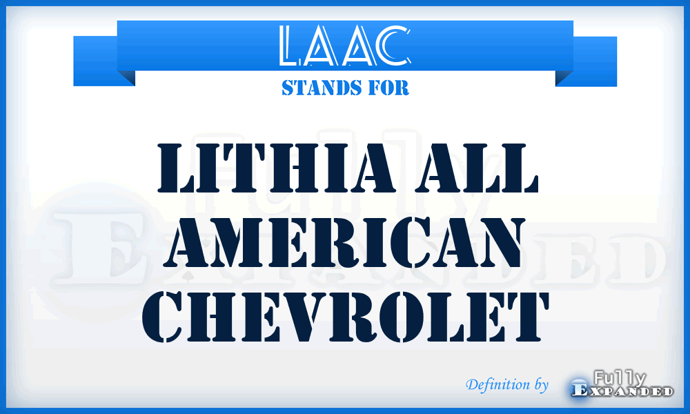 LAAC - Lithia All American Chevrolet