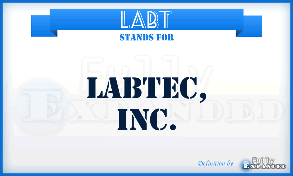 LABT - Labtec, Inc.