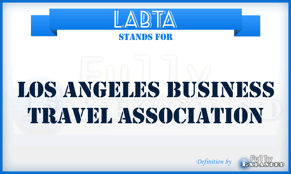 LABTA - Los Angeles Business Travel Association