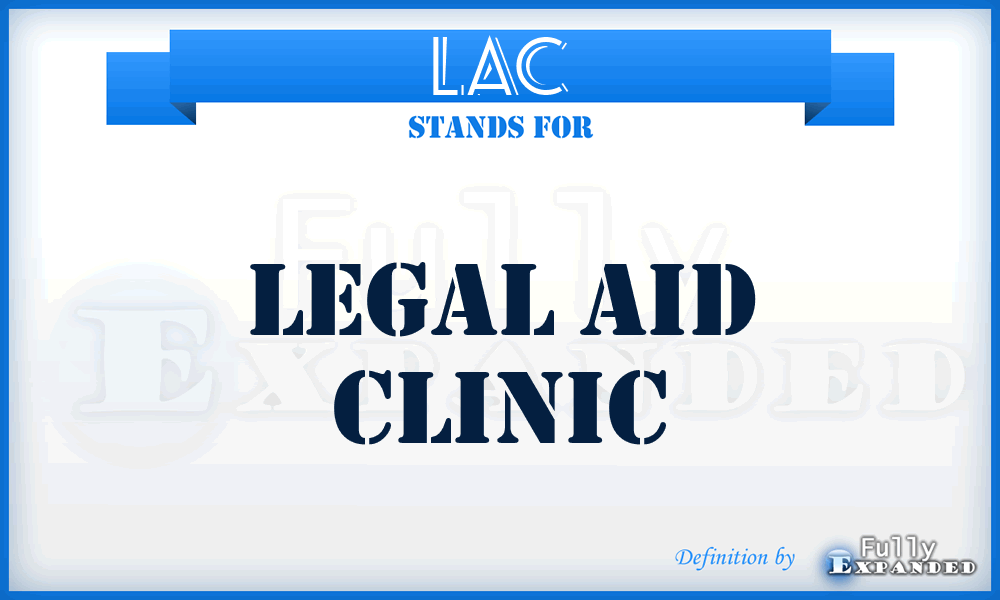 LAC - Legal Aid Clinic
