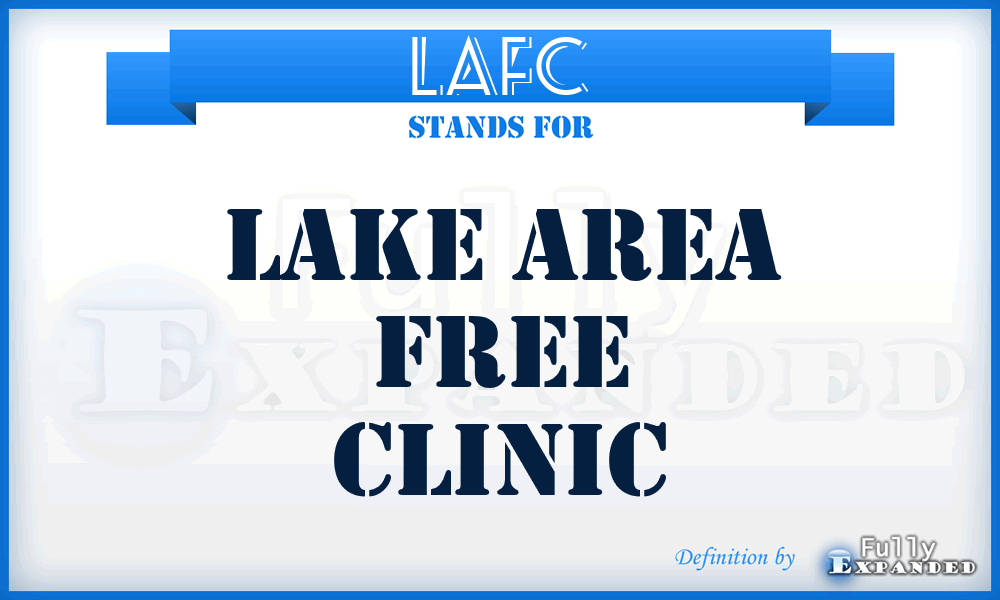 LAFC - Lake Area Free Clinic