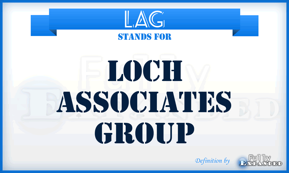 LAG - Loch Associates Group