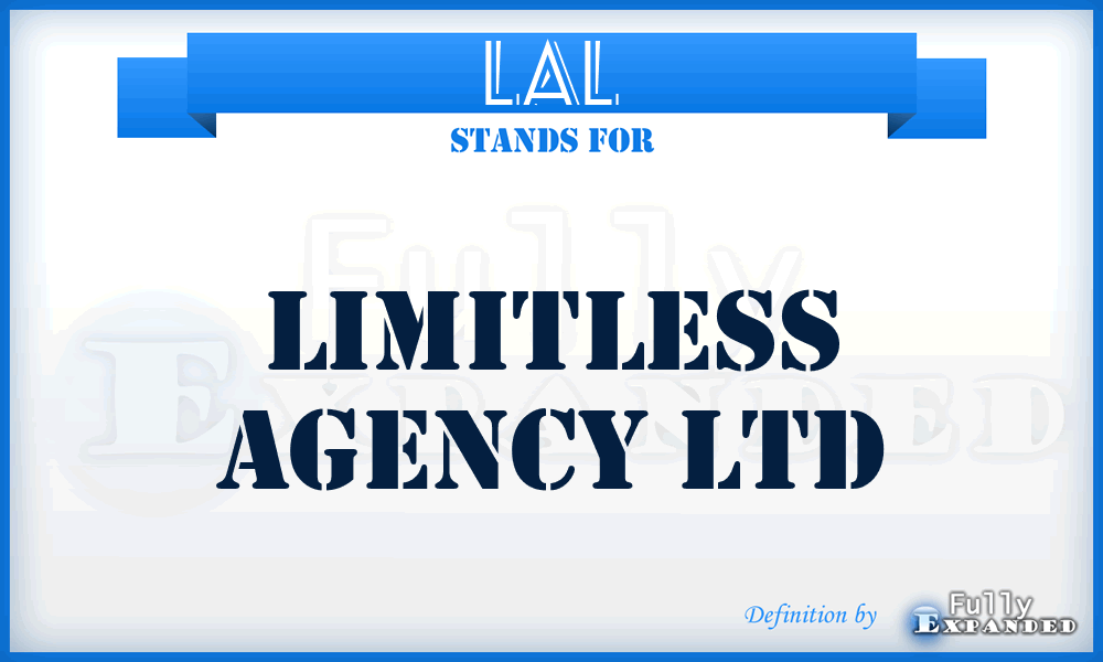 LAL - Limitless Agency Ltd