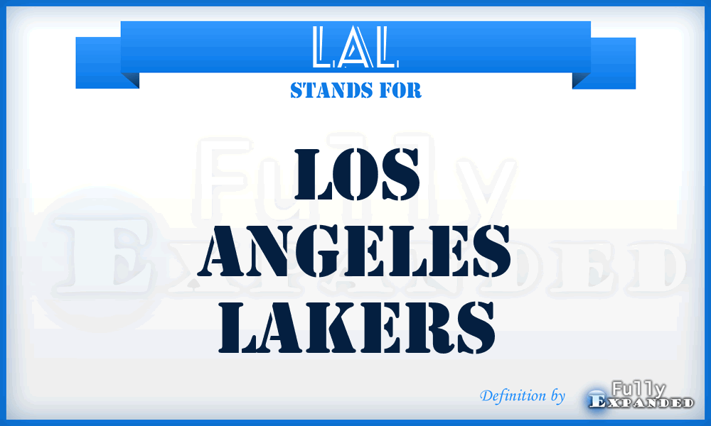 LAL - Los Angeles Lakers