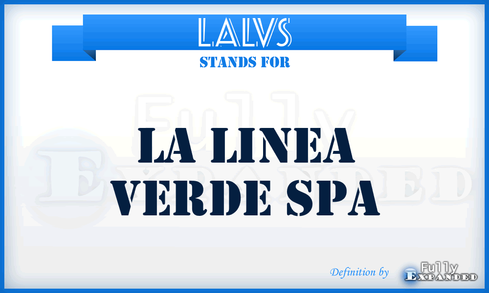 LALVS - LA Linea Verde Spa