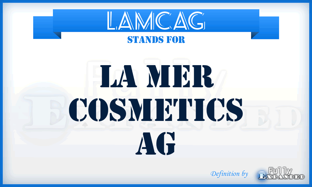 LAMCAG - LA Mer Cosmetics AG