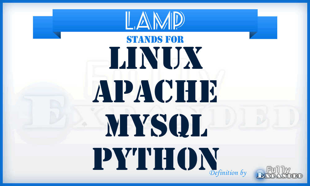 LAMP - Linux Apache MySQL Python