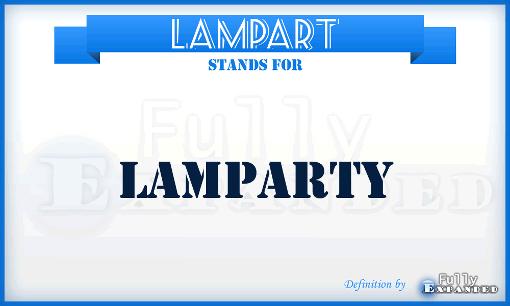 LAMPART - lamparty