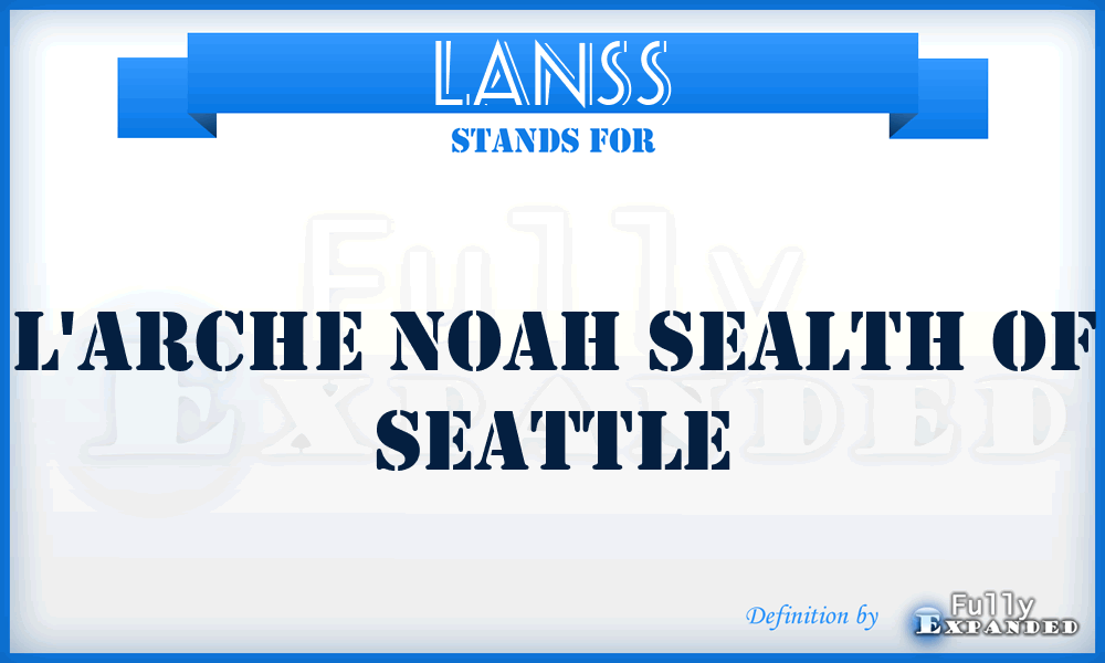 LANSS - L'Arche Noah Sealth of Seattle