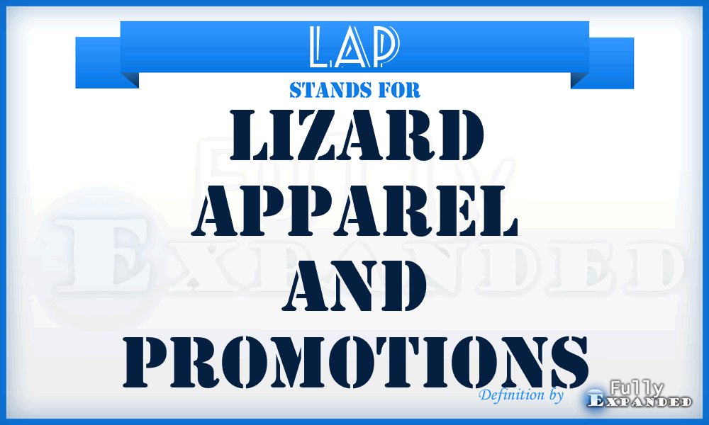 LAP - Lizard Apparel and Promotions