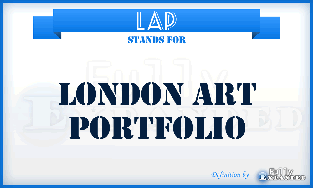 LAP - London Art Portfolio
