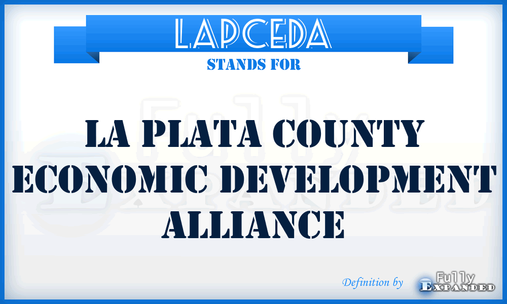 LAPCEDA - LA Plata County Economic Development Alliance