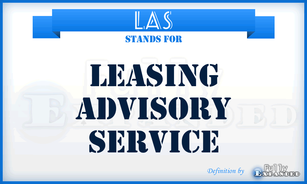 LAS - Leasing Advisory Service
