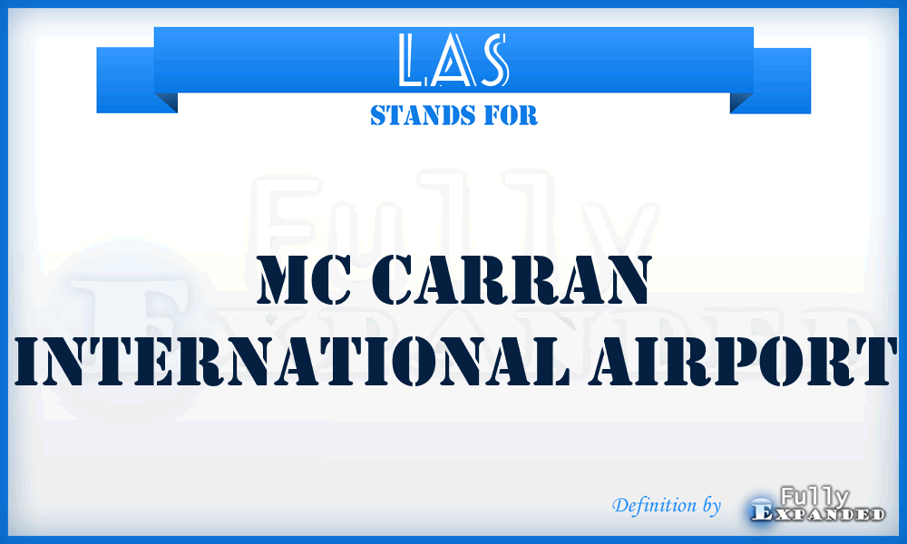 LAS - Mc Carran International airport