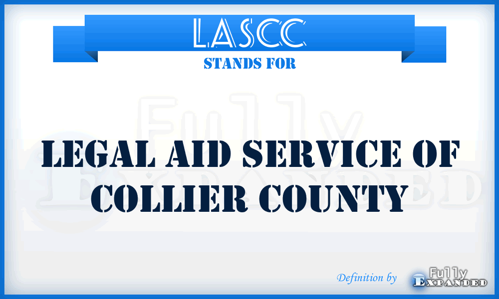 LASCC - Legal Aid Service of Collier County