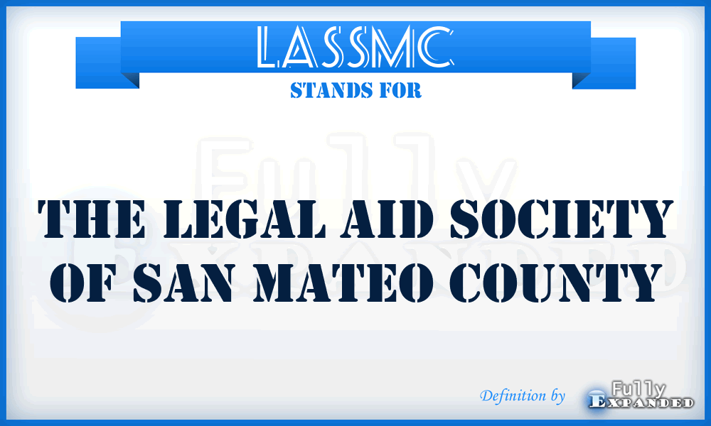 LASSMC - The Legal Aid Society of San Mateo County