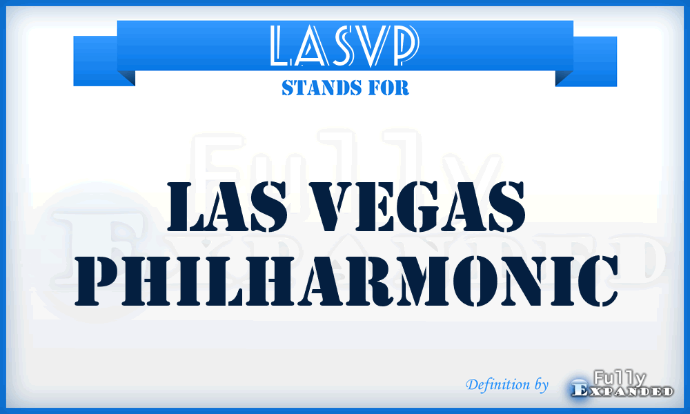 LASVP - LAS Vegas Philharmonic