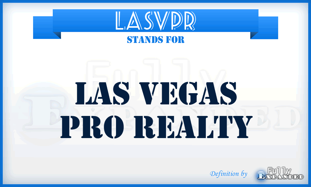 LASVPR - LAS Vegas Pro Realty