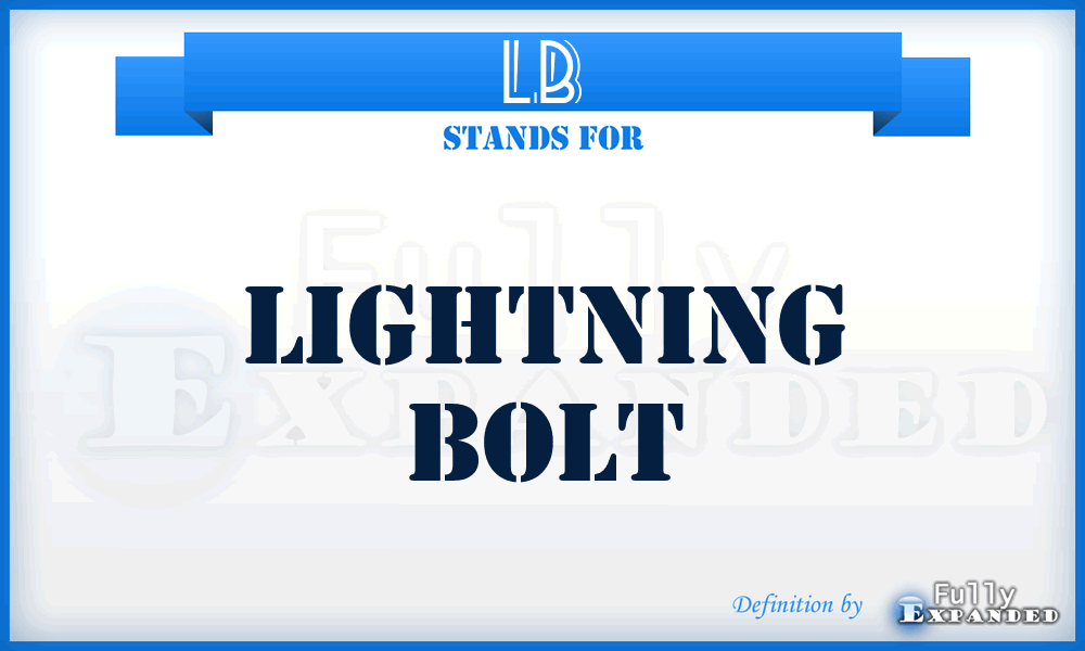 LB - Lightning Bolt