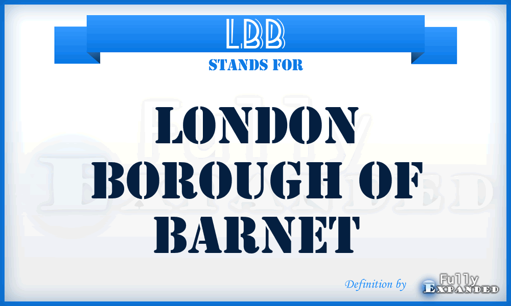 LBB - London Borough of Barnet